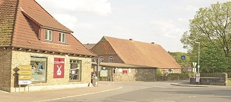 Gemeinde Großensee im Zentrum mit seinen Bäcker